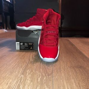 Air Jordan 11 Retro BG 4.5 Youth Gym Red/blk-white